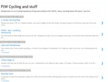 Tablet Screenshot of ftwcyclingexperience.blogspot.com