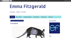 Desktop Screenshot of emmafitzgeraldillustrations.blogspot.com