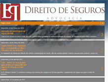 Tablet Screenshot of direitodeseguros.blogspot.com