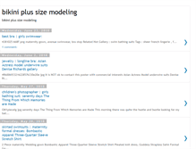 Tablet Screenshot of bikiniplussizemodeling.blogspot.com