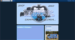 Desktop Screenshot of moosburgfc.blogspot.com