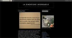 Desktop Screenshot of dimensioneinsondabile.blogspot.com