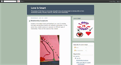 Desktop Screenshot of loveissmart.blogspot.com