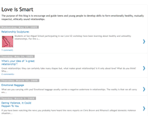 Tablet Screenshot of loveissmart.blogspot.com