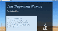 Desktop Screenshot of ianbramos.blogspot.com