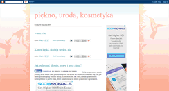 Desktop Screenshot of moje-piekno.blogspot.com