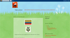 Desktop Screenshot of parquenacionalosflamencos.blogspot.com