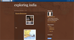 Desktop Screenshot of india-travel-forum.blogspot.com