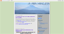 Desktop Screenshot of lamarachancleta.blogspot.com