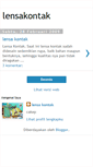 Mobile Screenshot of lensakontak.blogspot.com