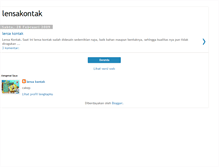 Tablet Screenshot of lensakontak.blogspot.com