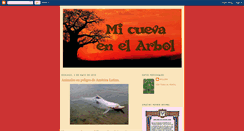 Desktop Screenshot of micuevaenelarbol.blogspot.com
