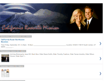 Tablet Screenshot of californiarosevillemission.blogspot.com