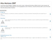 Tablet Screenshot of missmontana2007.blogspot.com