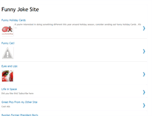 Tablet Screenshot of funnyjokesite.blogspot.com