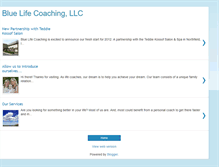 Tablet Screenshot of bluelifecoaching.blogspot.com