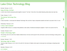 Tablet Screenshot of lakeoriontechnology.blogspot.com