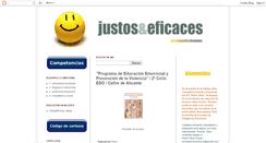 Desktop Screenshot of justosyeficaces.blogspot.com