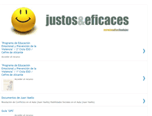 Tablet Screenshot of justosyeficaces.blogspot.com