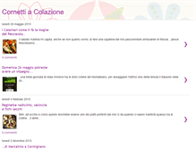 Tablet Screenshot of cornettiacolazione.blogspot.com