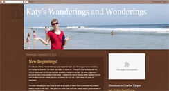 Desktop Screenshot of katyswanderings.blogspot.com