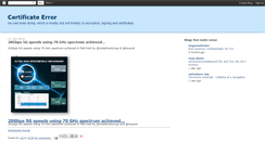 Desktop Screenshot of certificateerror.blogspot.com
