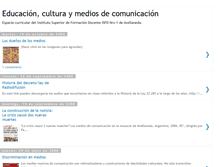 Tablet Screenshot of educacionculturaymedios.blogspot.com