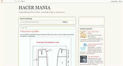 Desktop Screenshot of hacermania.blogspot.com