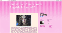 Desktop Screenshot of clubdefanswapawapangeldelasuerte.blogspot.com