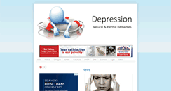 Desktop Screenshot of natural-depression.blogspot.com