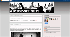 Desktop Screenshot of amust-seeshit.blogspot.com