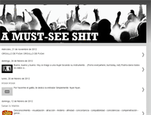 Tablet Screenshot of amust-seeshit.blogspot.com