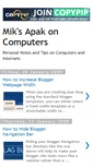 Mobile Screenshot of miksapakcomputers.blogspot.com