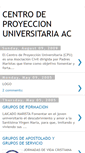 Mobile Screenshot of centrodeproyeccionuniversitaria.blogspot.com