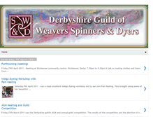 Tablet Screenshot of derbyshireguildweaversspinnersdyers.blogspot.com
