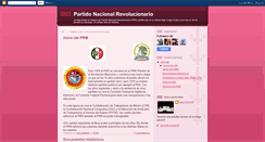 Desktop Screenshot of partidonacionalrevolucionario.blogspot.com