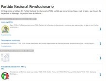 Tablet Screenshot of partidonacionalrevolucionario.blogspot.com