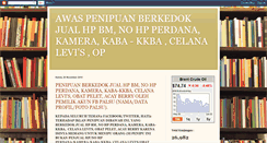 Desktop Screenshot of hp-bb-kaba-nokia-bm-seludupan.blogspot.com