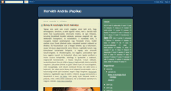 Desktop Screenshot of horvathandras.blogspot.com