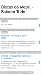 Mobile Screenshot of discosdemetal.blogspot.com