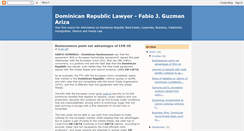 Desktop Screenshot of dominicanrepubliclawyer.blogspot.com