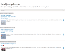 Tablet Screenshot of familjesmycken.blogspot.com