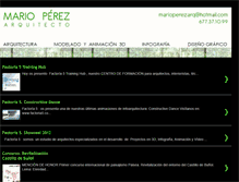 Tablet Screenshot of marioperezarq.blogspot.com