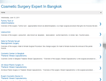 Tablet Screenshot of cosmeticsurgeryexpertinbangkok.blogspot.com