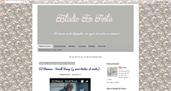 Desktop Screenshot of estudioentinta.blogspot.com