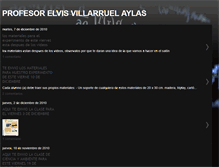 Tablet Screenshot of profesorelvisvillarruelaylas.blogspot.com