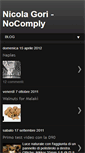 Mobile Screenshot of nocomplyblog.blogspot.com
