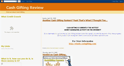 Desktop Screenshot of cashgifting-review.blogspot.com