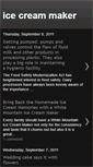 Mobile Screenshot of icecreammaker-1.blogspot.com