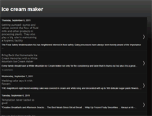 Tablet Screenshot of icecreammaker-1.blogspot.com